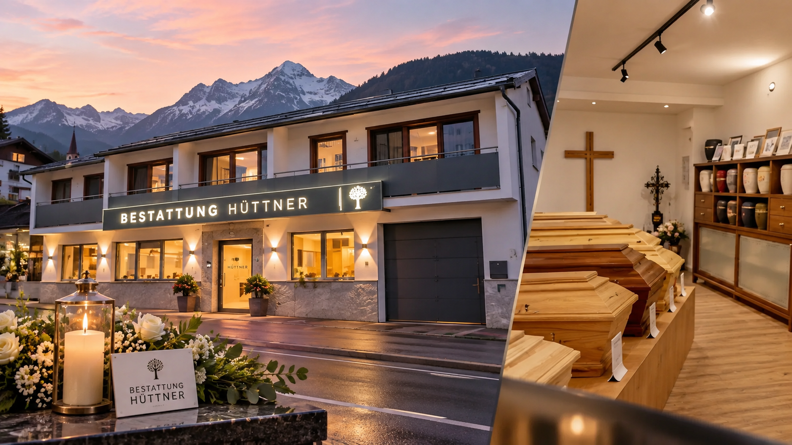 Bestattung Hüttner: Leistungen, Ablauf und Trauerhilfe