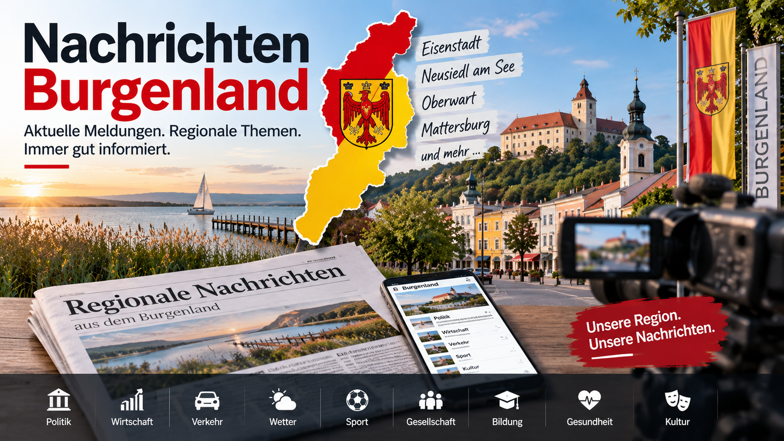 Nachrichten Burgenland: Aktuelle Meldungen und Themen
