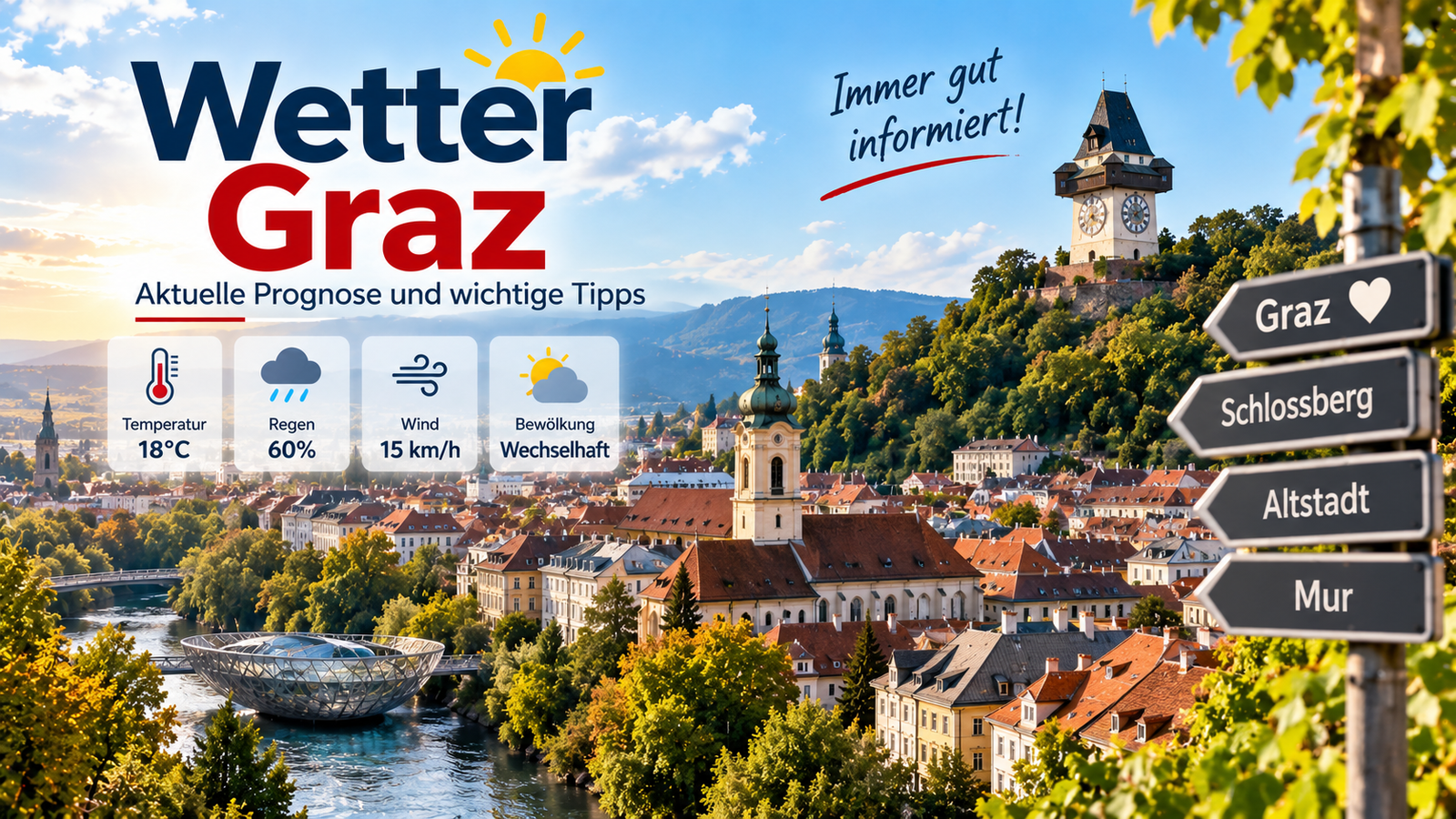 Wetter Graz: Aktuelle Prognose und wichtige Tipps