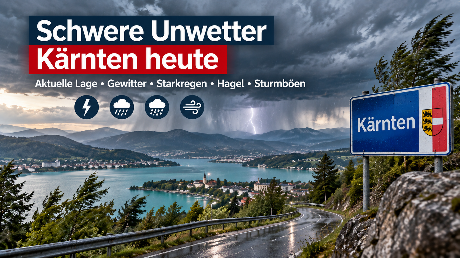 Schwere Unwetter Kärnten heute: Aktuelle Lage