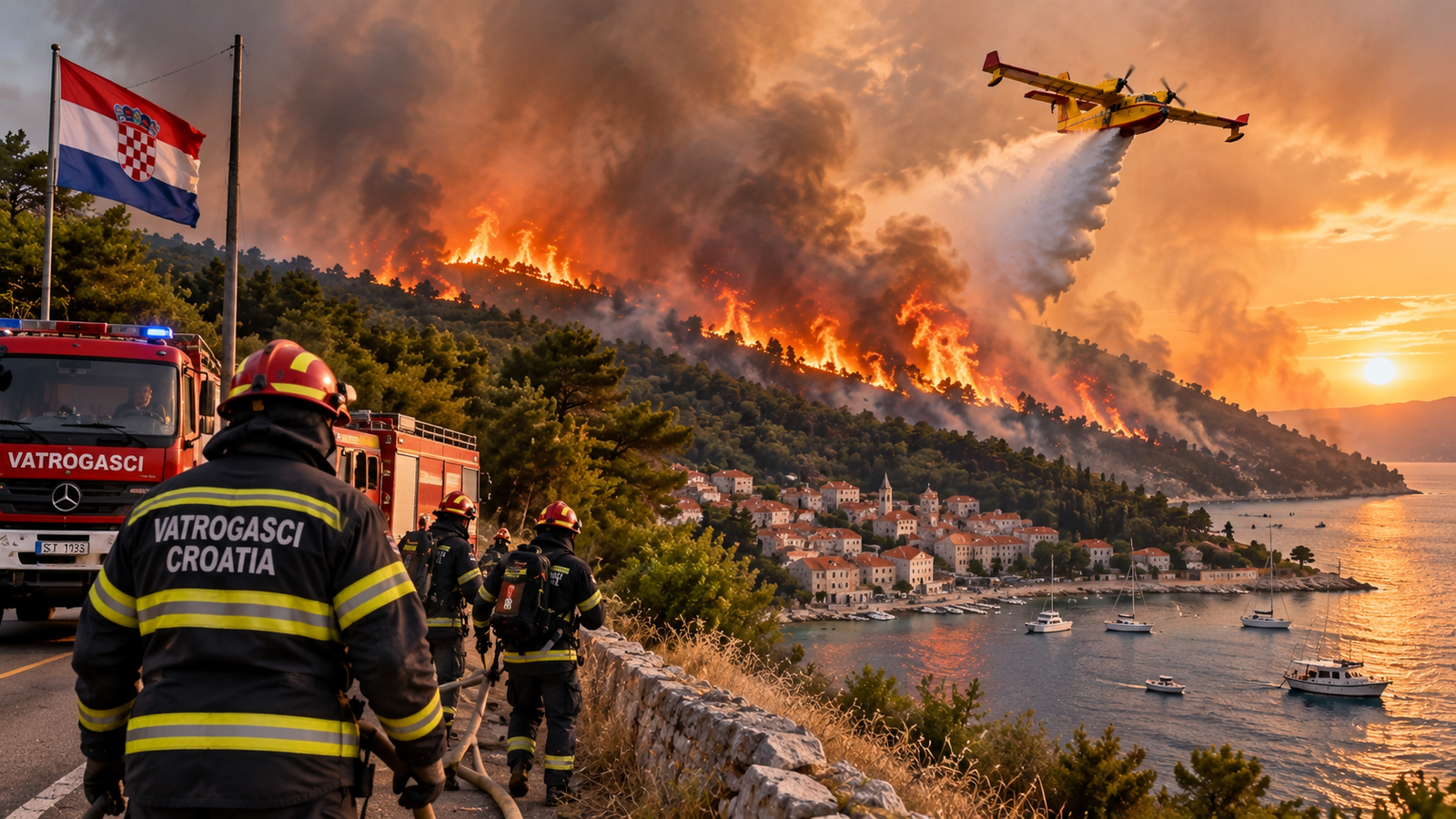 Waldbrände Kroatien: Aktuelle Lage und wichtige Reisetipps