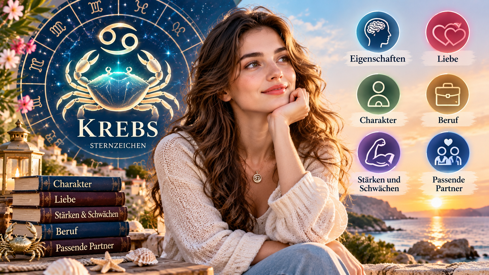 Sternzeichen Krebs: Charakter, Liebe und Eigenschaften