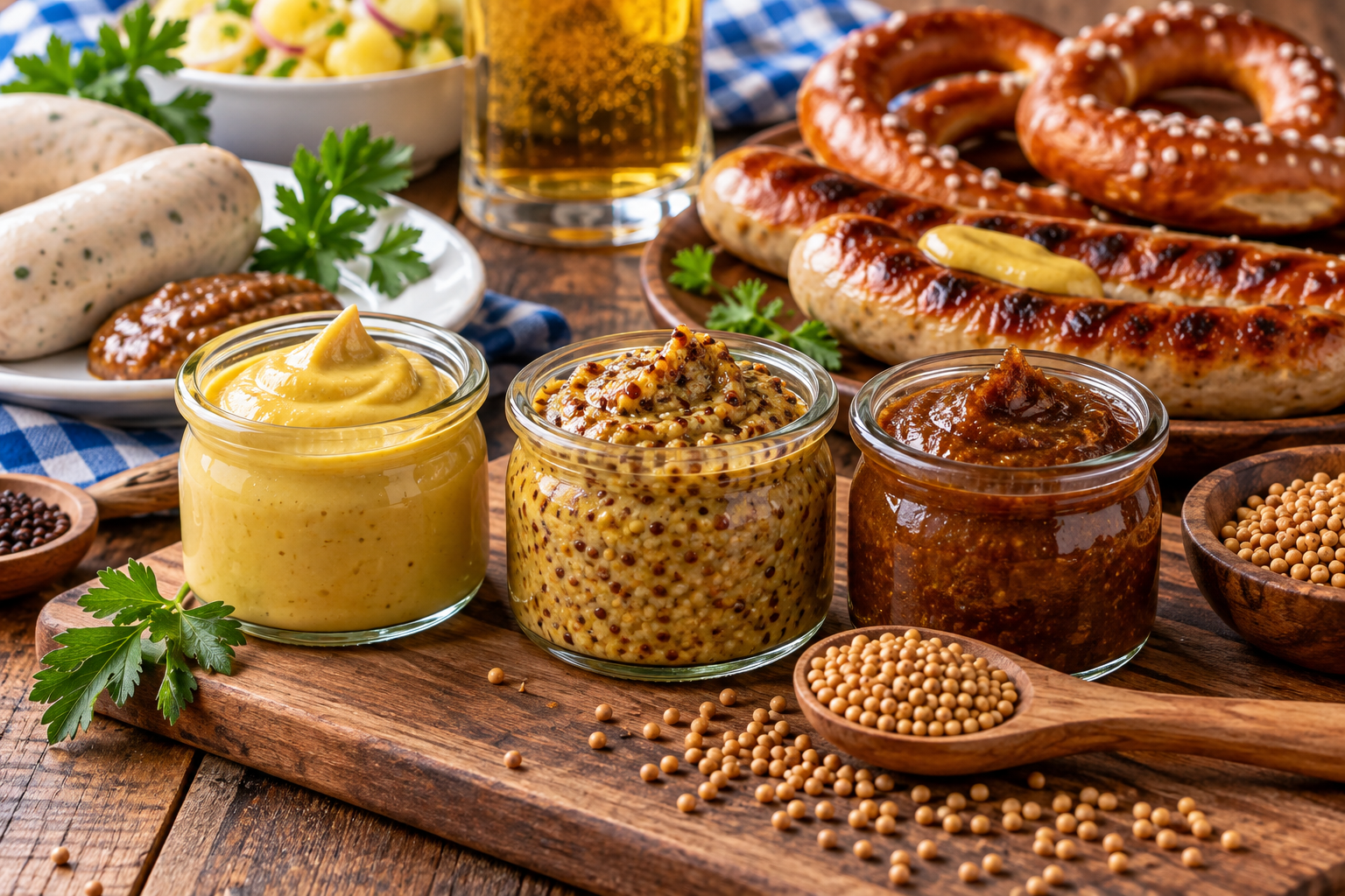 German Mustard: Sorten, Geschmack und Verwendung
